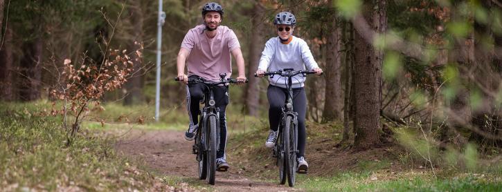 Zwei Fahrradfahrer