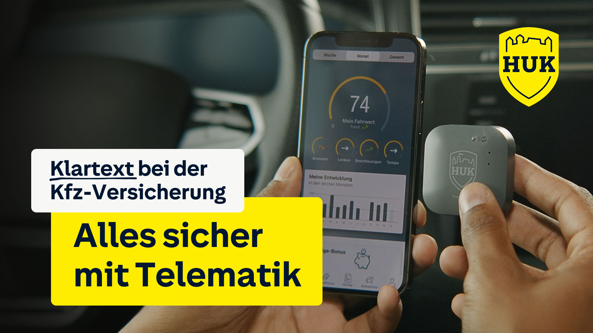 Sicher unterwegs: Transparente Kfz-Versicherung mit Telematik