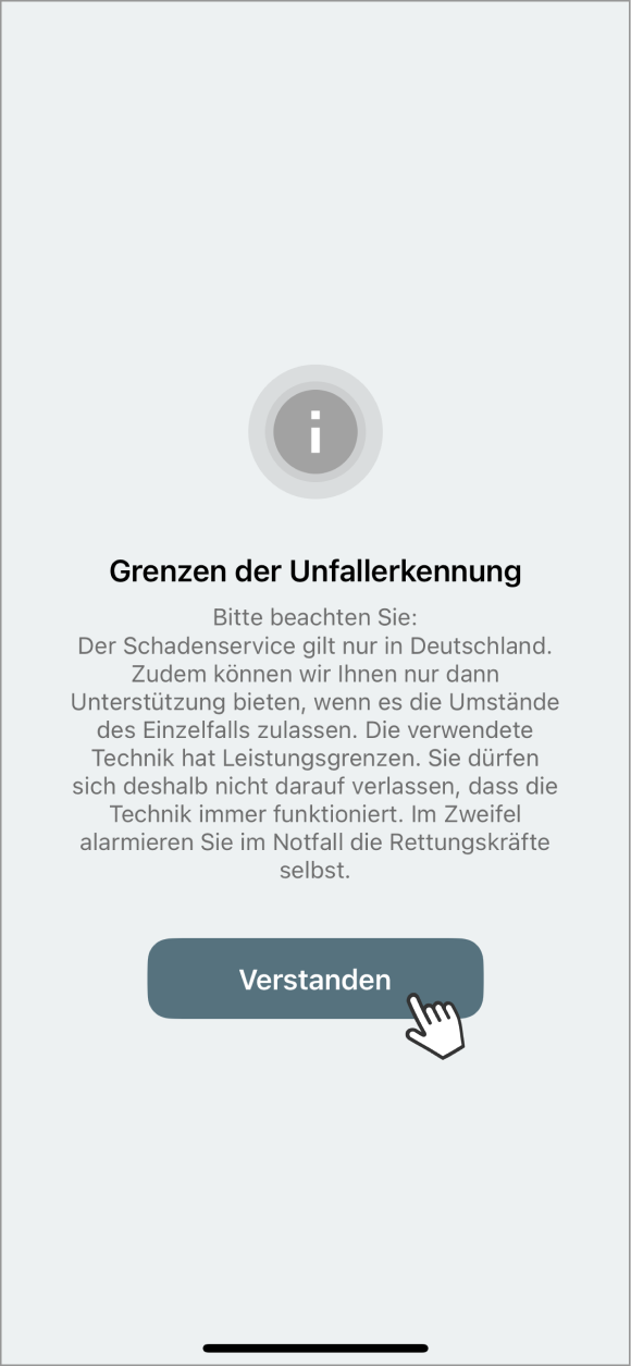 Telematik einrichten: Grenzen der Unfallerkennung akzeptieren
