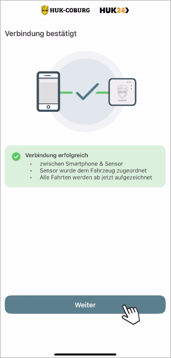 Telematik einrichten: FVerbindung erfolgreich