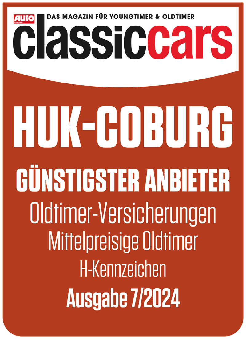 Siegel Classic Cars, Günstigster Anbieter Oldtimer-Versicherungen Mittelpreisige Oldtimer H-Kennzeichen, Ausgabe 7/2024