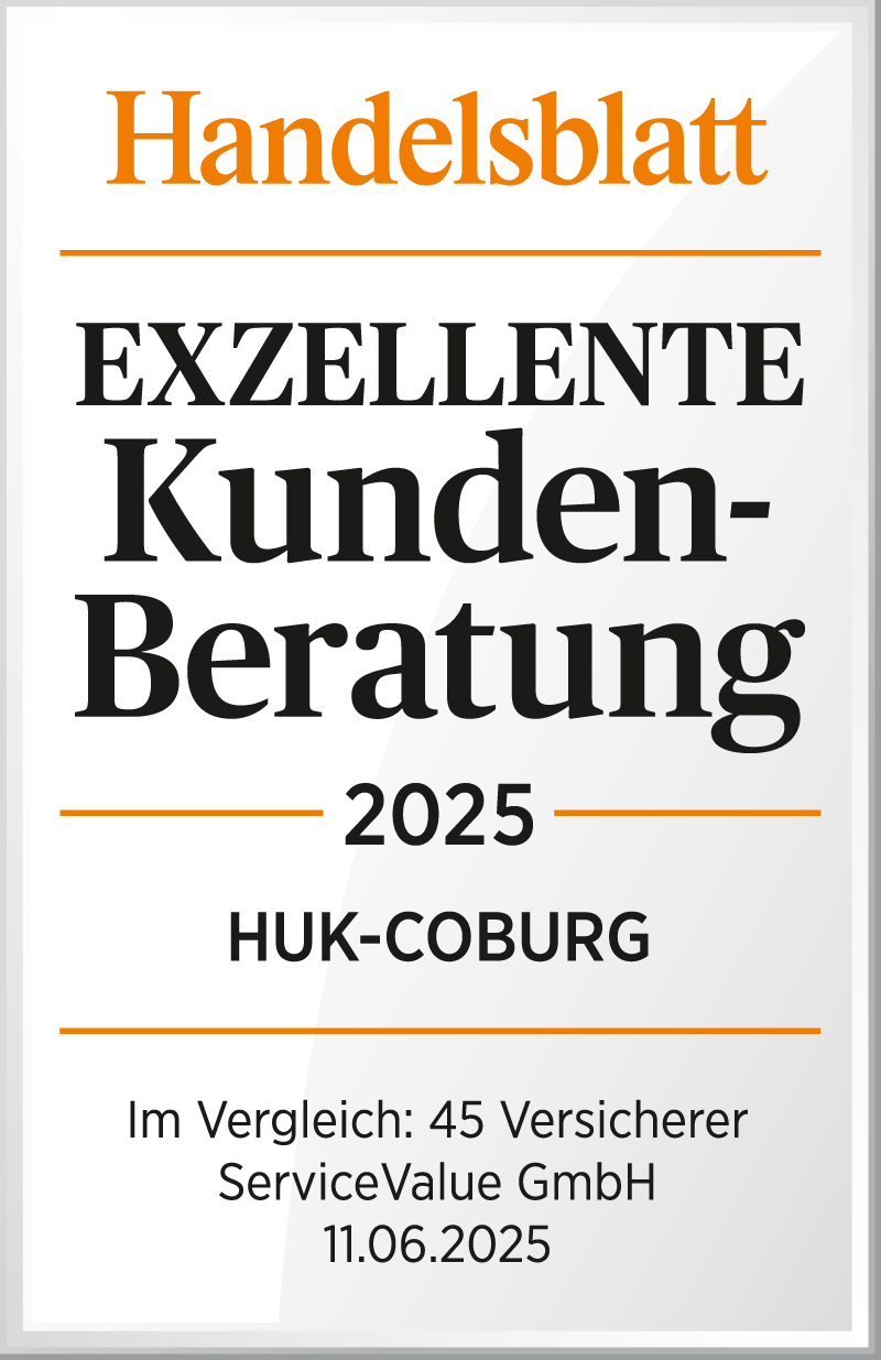Siegel: Handelsblatt exzellente Kundenberatung 2025