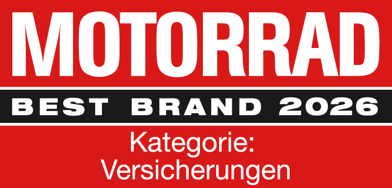 Motorrad Siegel, Best Brand 2026, Kategorie: Versicherungen