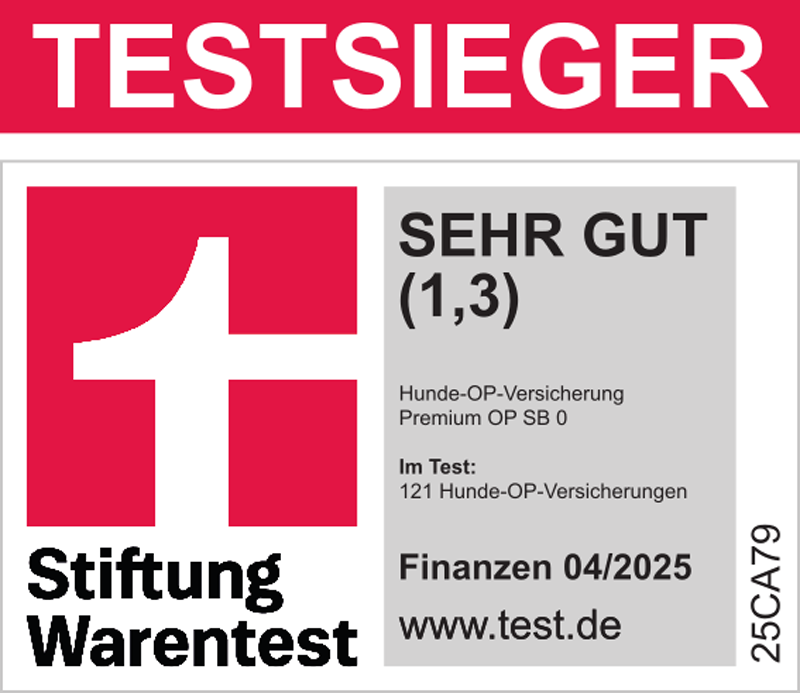 Stiftung Warentest - Hunde-Op-Versicherung