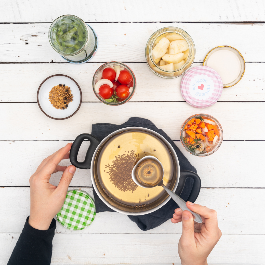 Schritt 2: Essig zum Kochen bringen