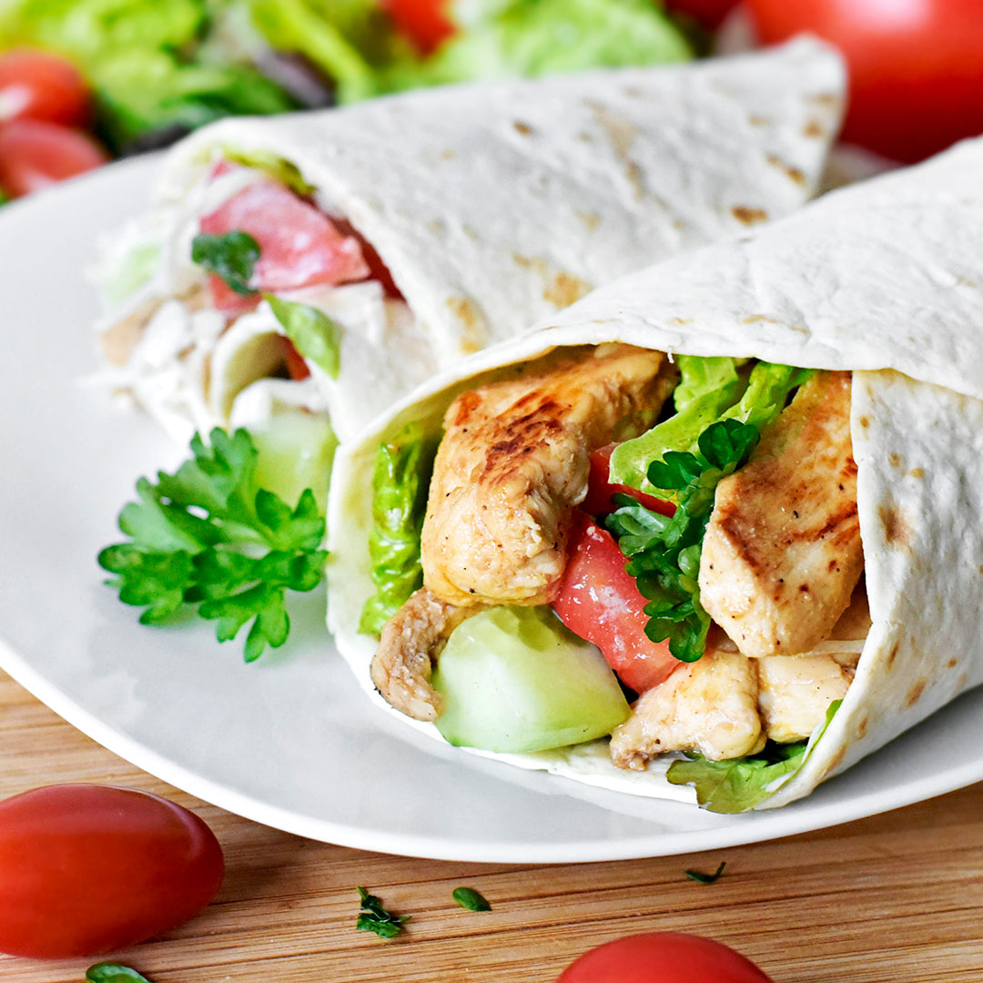 Chicken-Caesar-Wrap