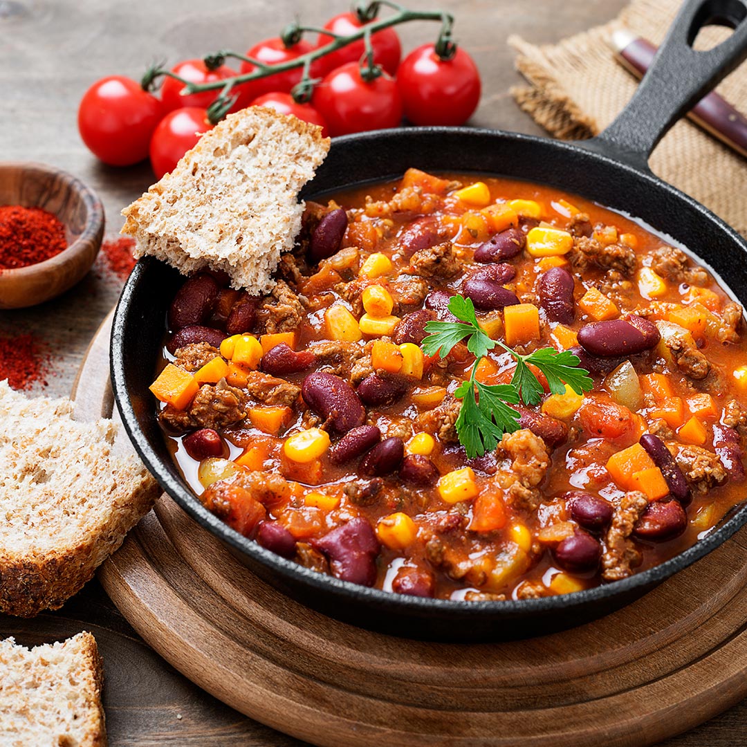 Chili con/sin Carne