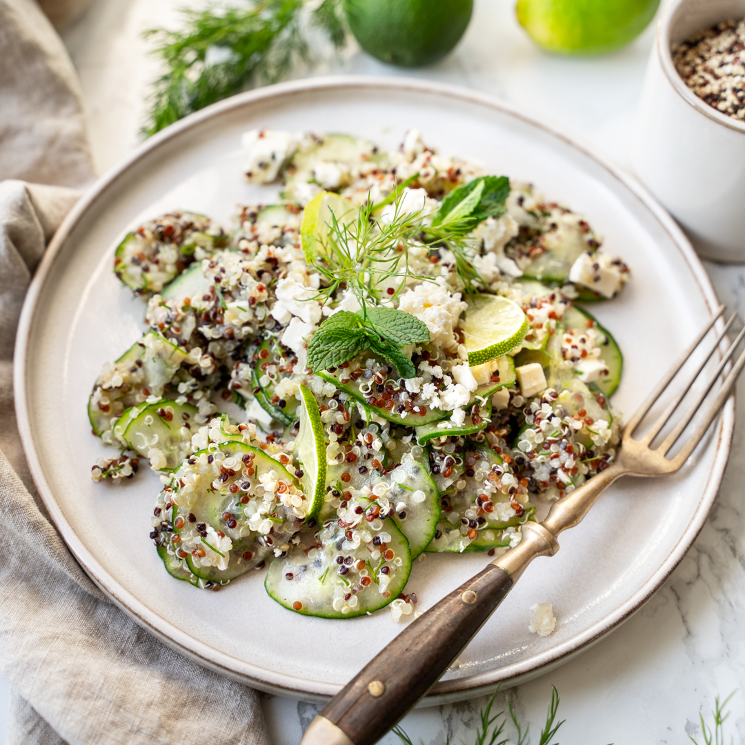 Gurken-Quinoa-Salat