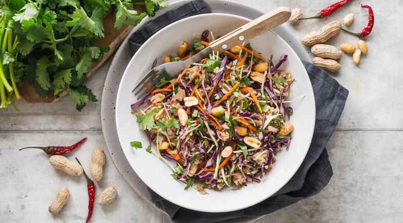 Krautsalat mit Spitzkohl