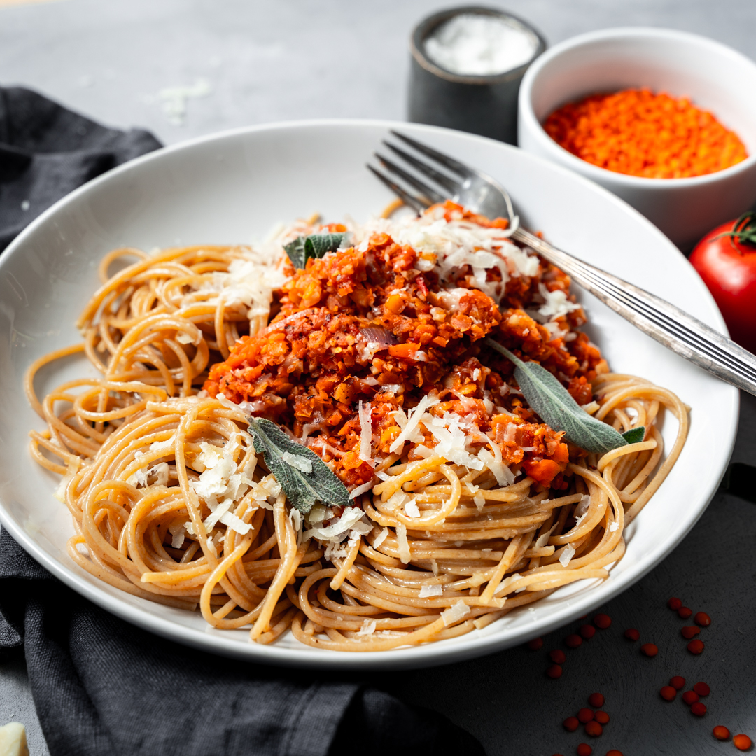 Linsenbolognese