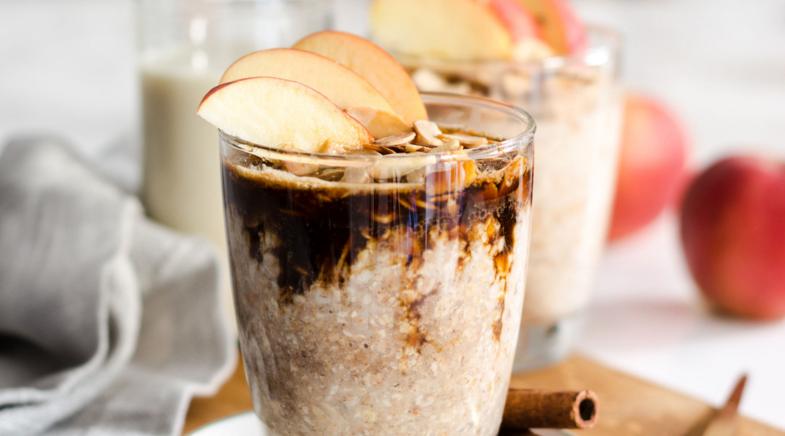 Overnight Oats mit Apfel