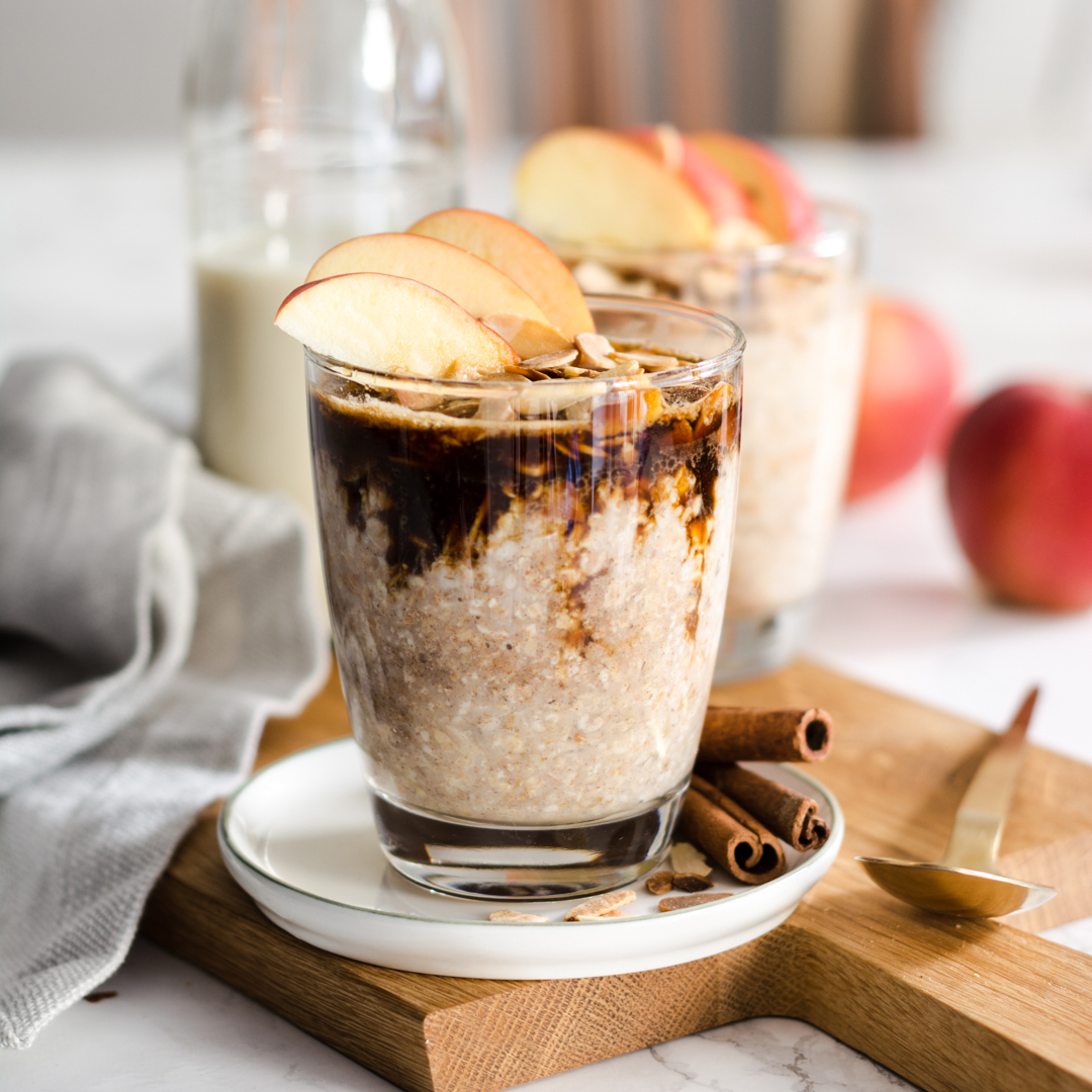 Overnight Oats mit Apfel