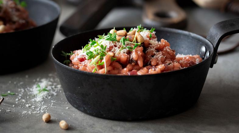 Rote-Bete-Risotto