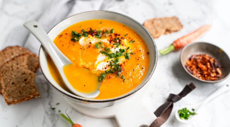 Steckrübensuppe mit Curry