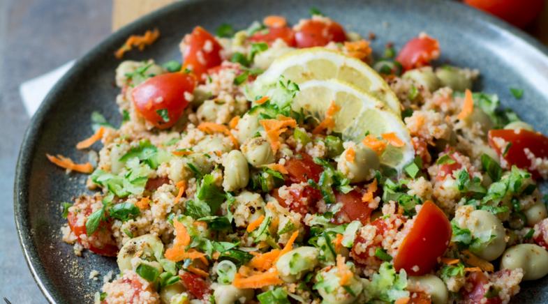 Tomaten-Bohnen-Salat