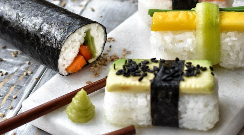 Vegetarisches Sushi