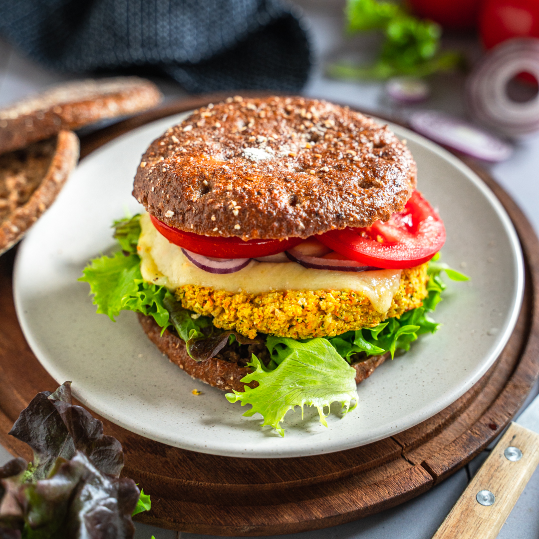 Veggie Burger mit Tofu