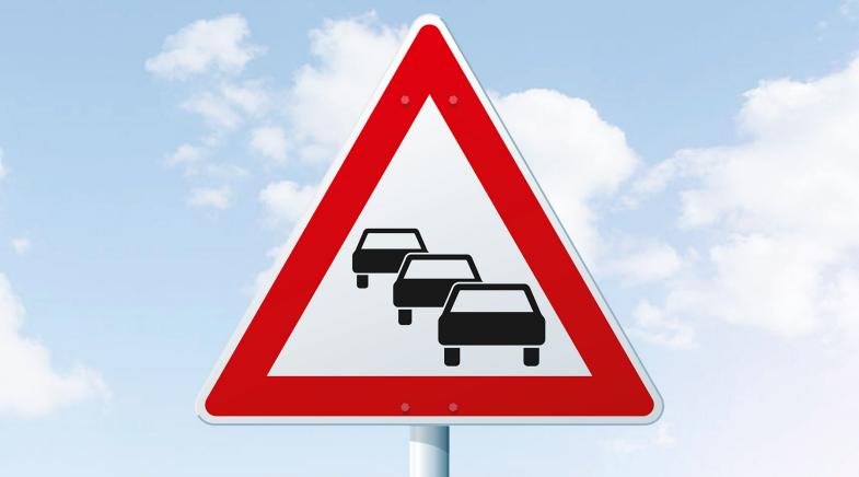 Schild Rettungsgasse