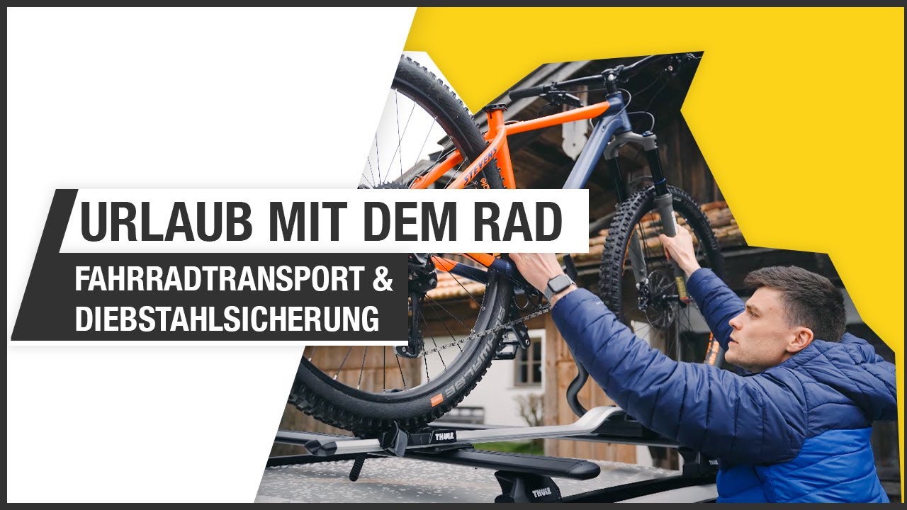 Video: Fahrradtransport & Diebstahlsicherung