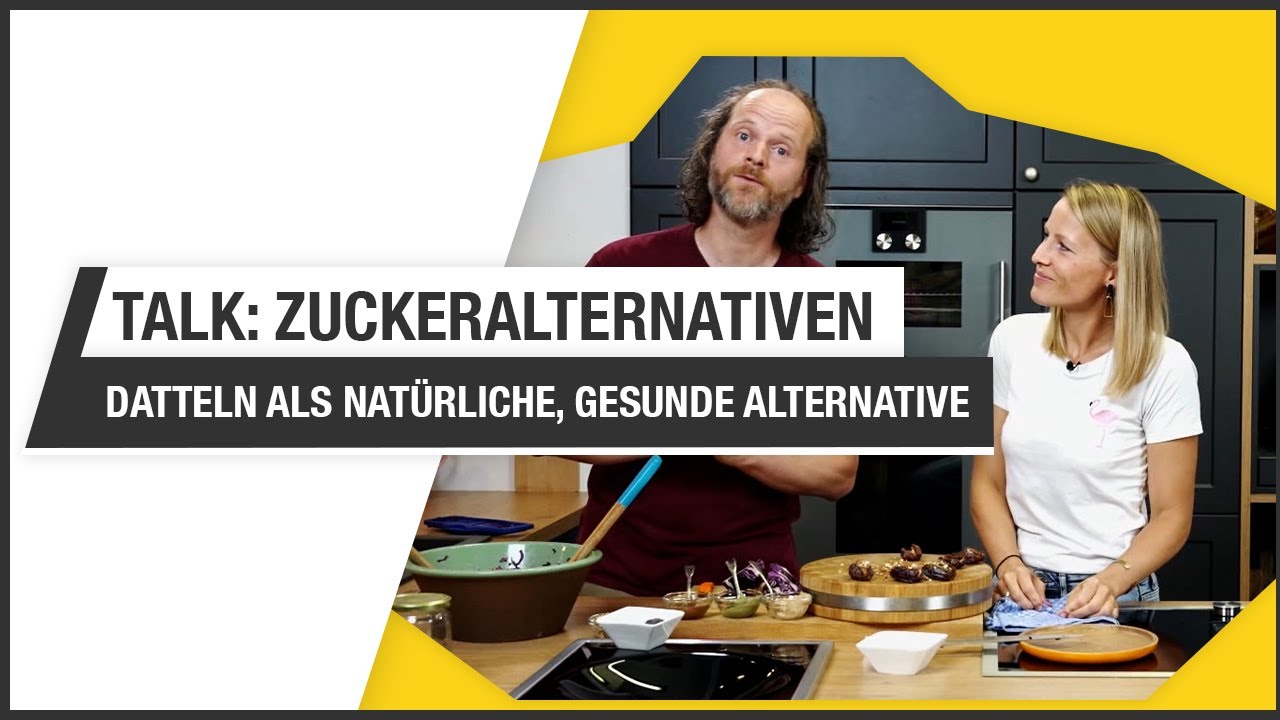 Anleitung Zuckeralternativen Datteln und Rotkohlsalat